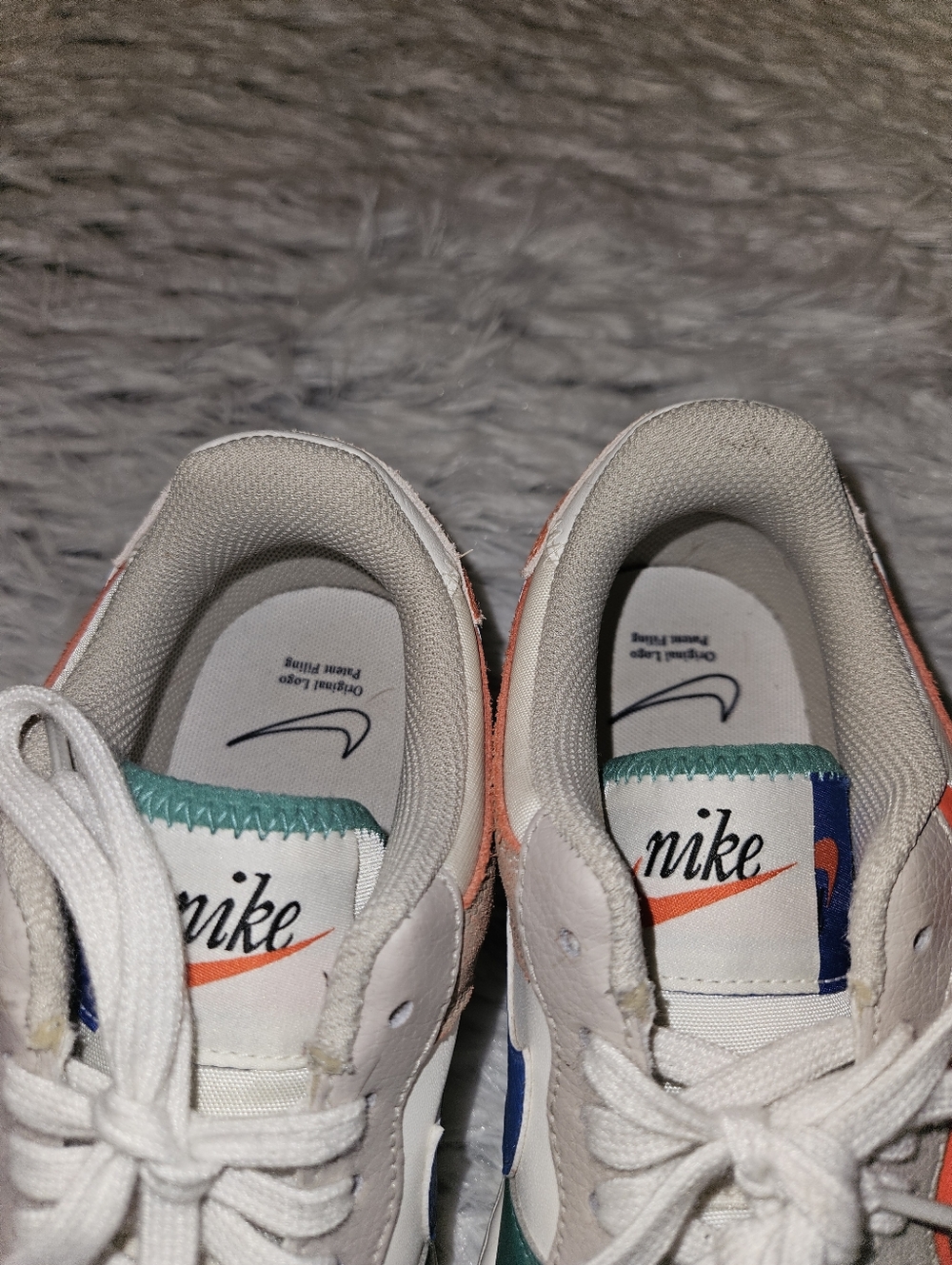 ~~Nike Air Force 1 Shadow Sail Signal Blue Green Sneakers Women’s Size 8~~ - Picture 9 of 11